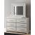 Zuraleus Polyester Upholstered Platform Bedroom Set