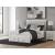 Zuraleus Wood/Polyester Storage Panel Bed, Queen Size