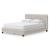 Zuraleus Polyester Upholstered Platform Bedroom Set