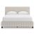 Zuraleus Polyester Upholstered Platform Bedroom Set
