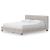 Zuraleus Polyester Upholstered Platform Bed, King Size