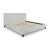 Zuraleus Polyester Upholstered Platform Bed, California King Size