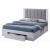 B36 Full Storage Platform Bed with Soft Headboard