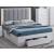B36 Storage Platform Bedroom Set with Soft Headboard