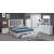 B36 Storage Platform Bedroom Set with Soft Headboard
