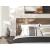 Fortlorn MDF Panel Bedroom Set w/LED Light