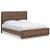 Fortlorn MDF Panel Bed w/LED Light, King Size