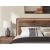 Fortlorn MDF Panel Bed w/LED Light, King Size