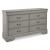 Kordasky Wood Double Dresser w/6 Drawers