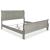 Kordasky Wood Sleigh Bed, King Size