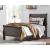 Leewarden Wood Sleigh Bed, Twin Size