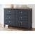 Landocken Wood/MDF Double Dresser w/6 Drawers