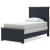 Landocken Wood/MDF Panel Bed