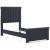 Landocken Wood/MDF Panel Bed