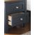 Landocken Wood/MDF Nightstand w/2 Drawers
