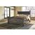 Wynnlow Wood/Faux Leather Poster Bedroom Set