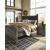 Wynnlow Wood/Faux Leather Poster Bedroom Set