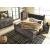 Wynnlow Wood/Faux Leather Poster Bedroom Set