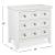SM Heron Cove Wood Nightstand w/3 Drawers