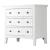 SM Heron Cove Wood Nightstand w/3 Drawers
