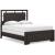 Covetown Wood Panel Bed, Queen Size