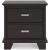 Covetown Wood Nightstand w/2 Drawers