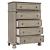 Ashley SM Falkhurst Fabric Upholstered Panel Bedroom Set