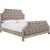 Ashley SM Falkhurst Fabric Upholstered Panel King Size Bed