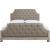 Ashley SM Falkhurst Fabric Upholstered Panel King Size Bed