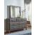 Caitbrook Wood Drersser w/7 Drawers