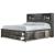 Caitbrook Wood Storage Bed w/8 Drawers, California King Size