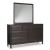 Vanmore Wood Platform Storage Bedroom Set