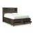Vanmore Wood Platform Storage Bed, Full Size