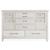 SM Lola Bay Wood Dresser w/11 Drawers & 2 Doors