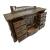 SM Durango Wood Dresser w/9 Drawers & 2 Doors