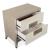 SM Lenox Wood 2 Drawer Nightstand w/USB Port