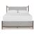 Lyncott Fabric/Wood Upholstered Panel Bed, Queen Size