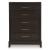 Neymorton Wood Chest w/5 Drawers