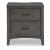 Montillan 2-Drawer Wood Veneer Night Stand w/Power Supply & USB Charger