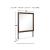 SM Danabrin Wood/Glass Mirror