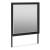 Lanolee Square Wood Veneer Mirror