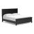 Lanolee Wood Veneer California King Size Panel Bed