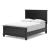 Lanolee Wood Veneer Full Size Panel Bed