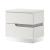 SM Paradox Gloss Laminate Platform Bedroom Set w/LED Light
