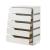 SM Paradox Gloss Laminate Platform Bedroom Set w/LED Light