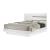 SM Paradox Gloss Laminate Platform Bed w/LED Light, Queen Size
