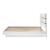 SM Paradox Gloss Laminate Platform Bed w/LED Light, Queen Size