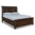 Ashley SM Porter Wood Sleigh Storage Bed