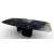 Twins W98.4-inch Ceramic/Metal Customizable Elliptical Dining Table