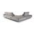 Ernesto Fabric/Leather  L-Shape Sectional Sofa